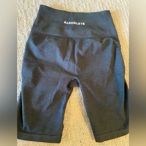 High waisted biker shorts